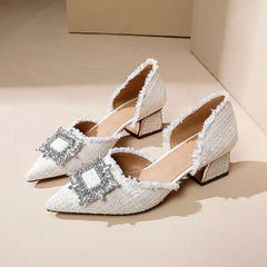 Women's Summer Fashion Lady Style Hollow Pumps Heels