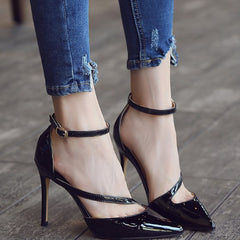 Patent High Heels For Small Feet DS116