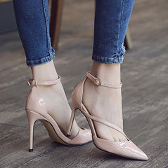 Patent High Heels For Small Feet DS116