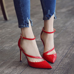 Patent High Heels For Small Feet DS116