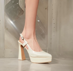 Petite Feet Platform Chucky High Heel Sandal TS203