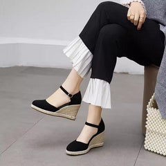 Petite Feet Women's Closed Wedge Shoes MS286