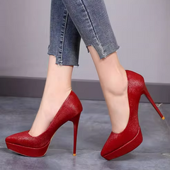 Petite Feet Women's Platform High Heels TS411