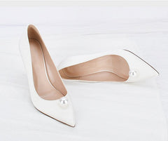 Petite Heels Wedding Silk Satin Shoes DS89