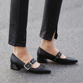 Petite Mary Jane Pump Shoes BS268