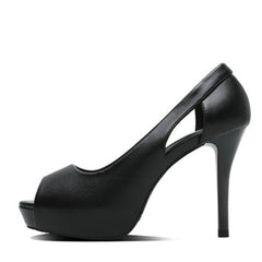 Petite Peep Toe High Heels DS201