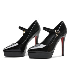 Petite Platform Maryjane Pump Shoes GS66
