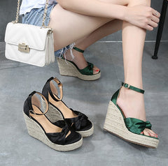 Petite Feet Womens Platform Wedge Sandals SS106