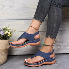 Hot Summer Oxford Women Sandals Flats Slippers Pu Leather Flip Flops Belt Buckle Female Shoes 2024 New Rome Fashion Women Slides