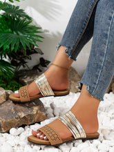 Women's Slippers Summer Plus Size Slide Shoes for Women Retro New Open Toe Flat Ladies Casual Beach Shoes Outdoor Female Sandals