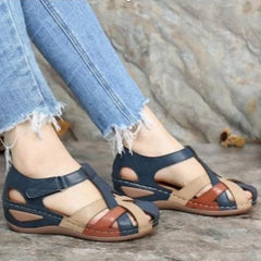 Hot Fashion Women Sandals Sli On Round Female Slippers Casual Comfortable Outdoor Fashion 2024 Summer Flat Plus Size Shoes Women