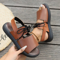 New Ladies Versatile Sandals Women New Summer Soft Sole Comfortable Non Slip Beach Shoes Outdoor Vacation Travel Sandalias Hot