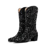 Kenna Sequin Cowboy Boots