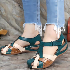 Hot Fashion Women Sandals Sli On Round Female Slippers Casual Comfortable Outdoor Fashion 2024 Summer Flat Plus Size Shoes Women