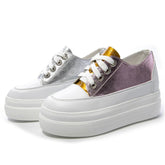 Little Feet Small Size Lace Up Thick Sole Fashion Sneakers AS291