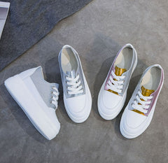 Little Feet Small Size Lace Up Thick Sole Fashion Sneakers AS291