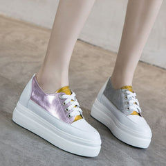 Little Feet Small Size Lace Up Thick Sole Fashion Sneakers AS291