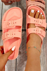 New Fashion Spring Outfit Solid Buckle EVA Sandals