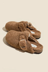 New Fashion Spring Outfit Solid Plush Slip-on Flats