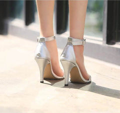 Petite Feet One Strap Ankle Buckle Heel Sandals AS08
