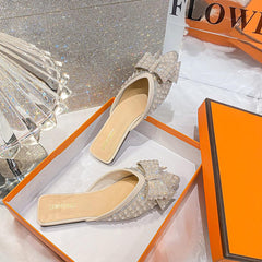 Copy of Black Rhinestone Ankle Strap Open Toe Sandals