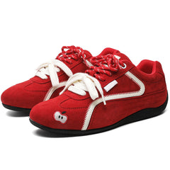 Apple on Toe Aesthetic Sneakers