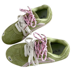 Apple on Toe Aesthetic Sneakers