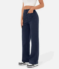 Diana - High-Waisted Elastic Pants