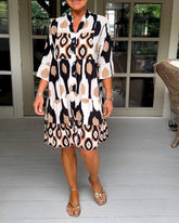 Alessandra | Printed dress