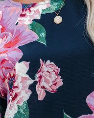 Bursting Blooms Floral Blouse