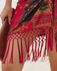 Caballera Fringe Cover Up