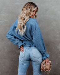 Castle Textured Billowed Blouse