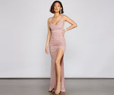 Celina Glitter Knit Mermaid Dress