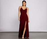 Chloe Lace-Up Back Formal Dress