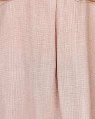 Dedicated Button Down Pocket Top - Taupe