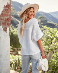 Destiny Cotton Top - Optic White