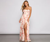 Effortlessly Enchanting Floral Maxi Dress