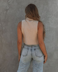 Elias Turtleneck Knit Crop Top