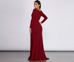 Eva Off The Shoulder Mermaid Dress