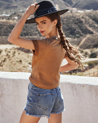 Feel The Sunset Desert Babe Cotton Tee