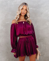 Figure Skate Satin Skort