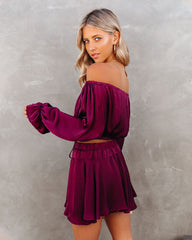 Figure Skate Satin Skort