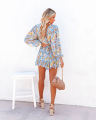 Fiorellas Jardine Pleated Romper