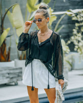 Grande Relaxed Tassel Blouse
