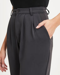 Harris Pocketed Trousers - Dark Grey