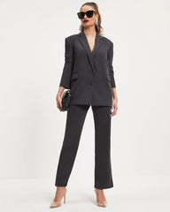 Harris Pocketed Trousers - Dark Grey