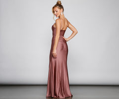 Hazel-Anne Formal Ruched Mermaid Dress