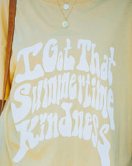 I Got That Summertime Kindness Cotton Tee