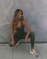 In Motion Sports Bra - Olive