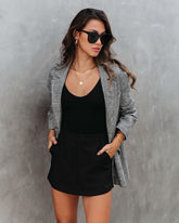 Jacqueline Pocketed Shorts - Black